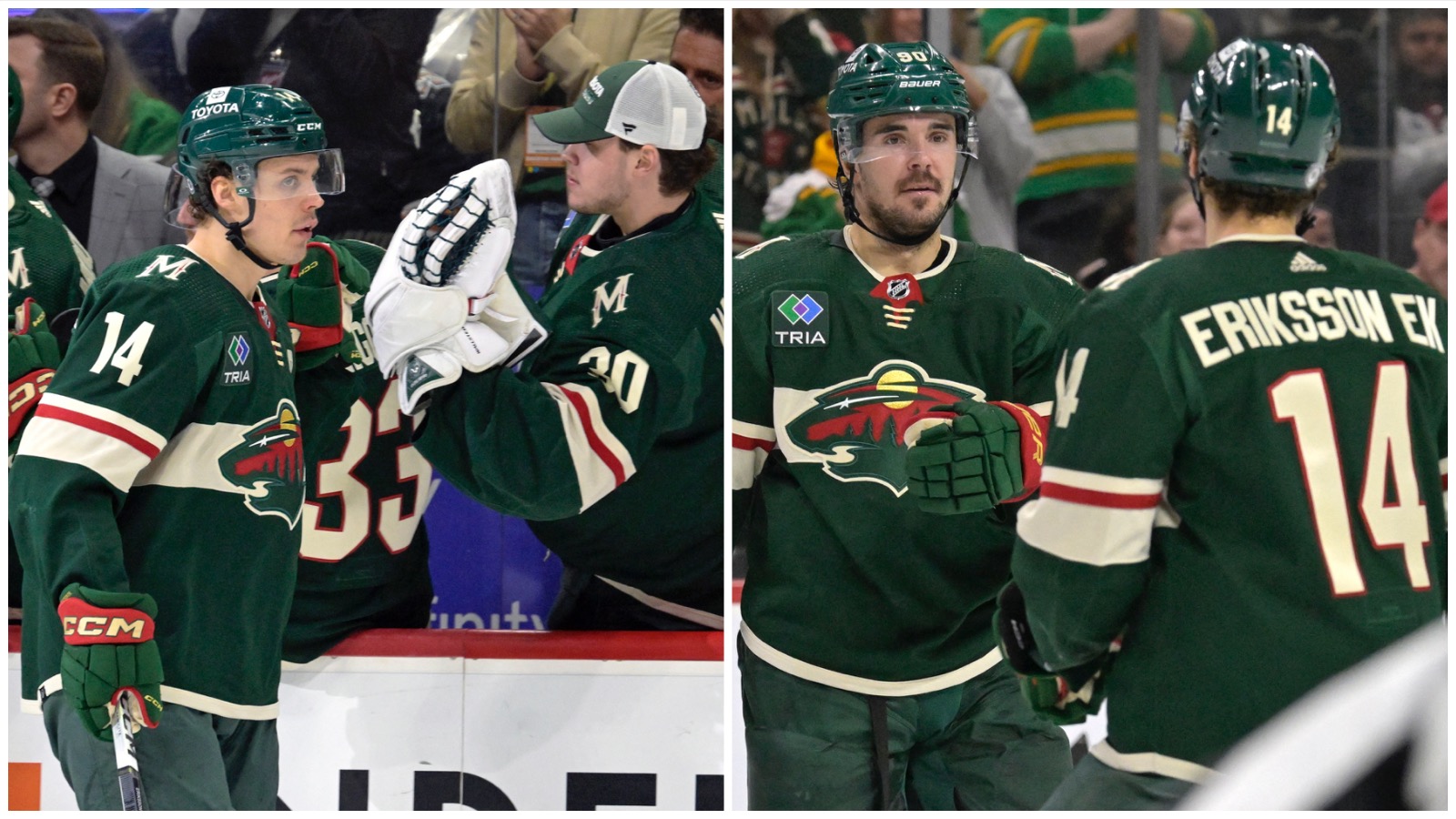 Joel Eriksson Ek briljerade framför föräldrarna